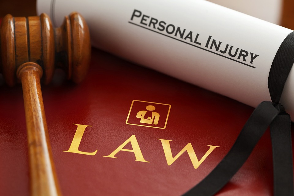 personal injury law case with gavel in salem